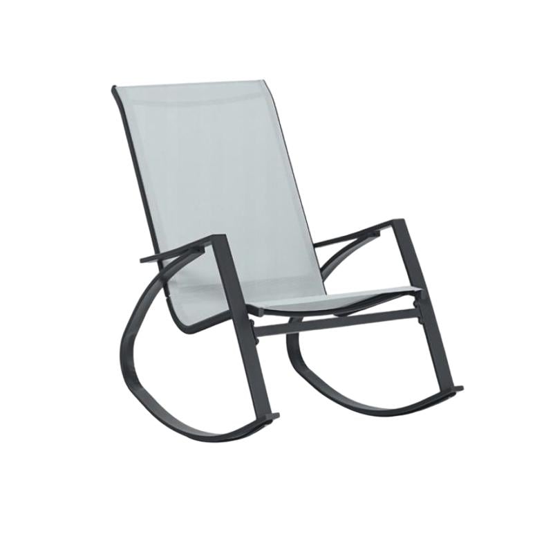 Кресло-качалка садовая Chomik KIVI Серый