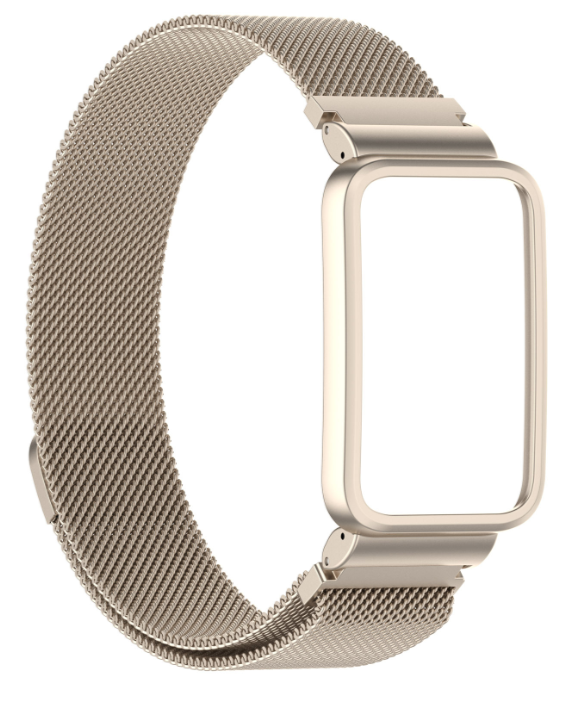 Ремешок-бампер DK Metal Milanese Loop Magnetic для Xiaomi Mi Band 7 Pro
