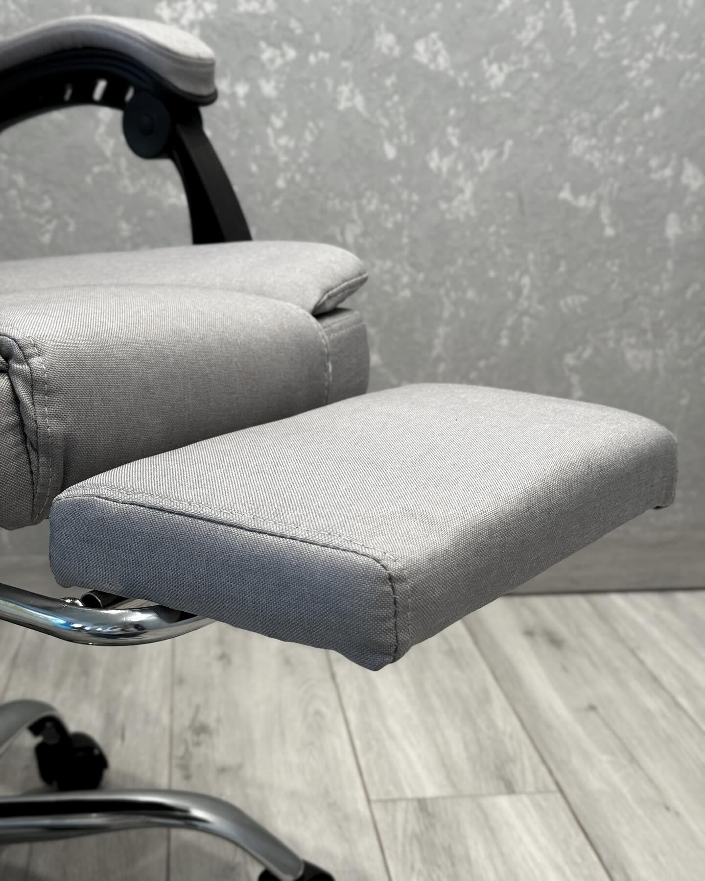 Крісло офісне з тканини BOSS KO22SZ Сірий - фото 9