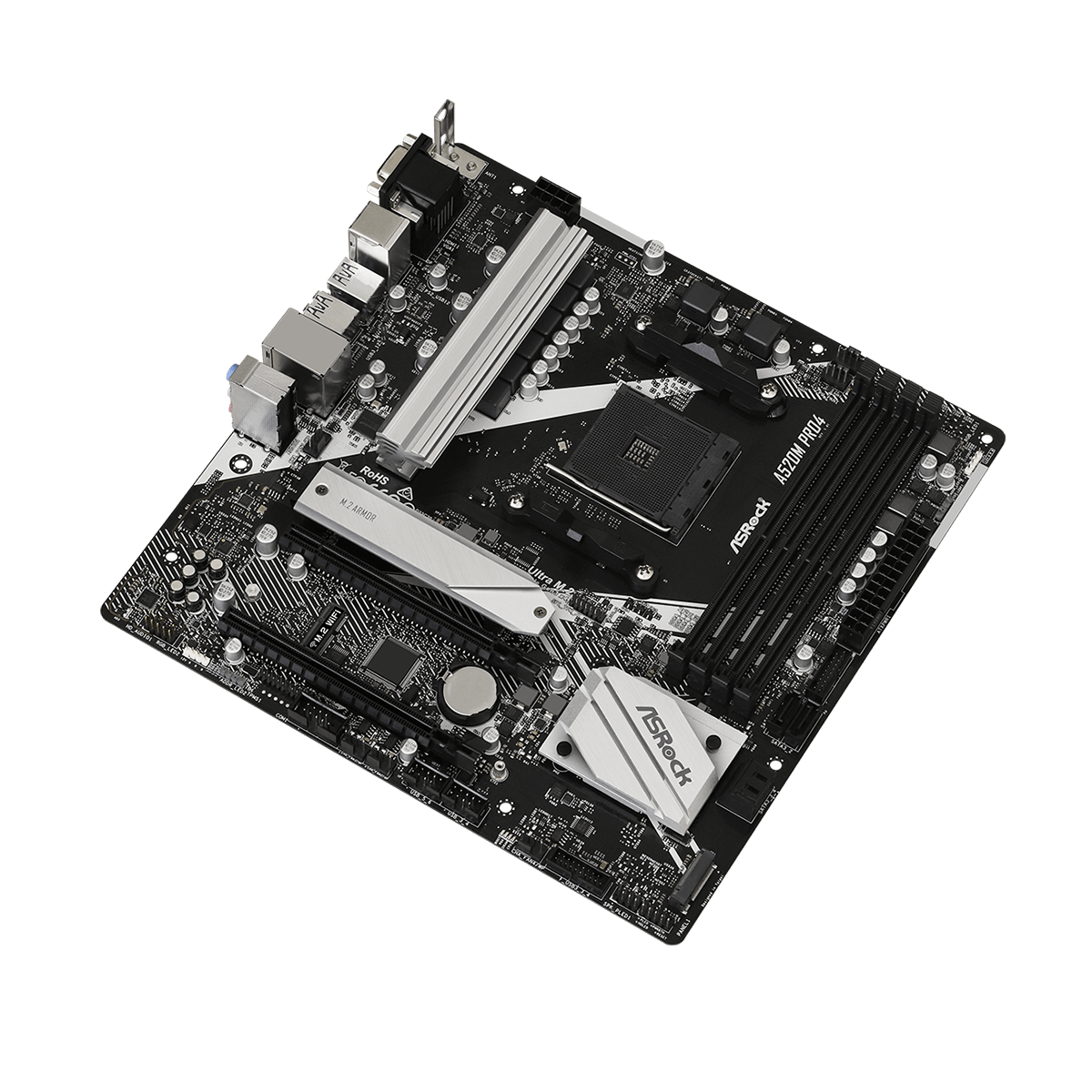 Материнська плата ASRock A520M PRO4 - фото 3