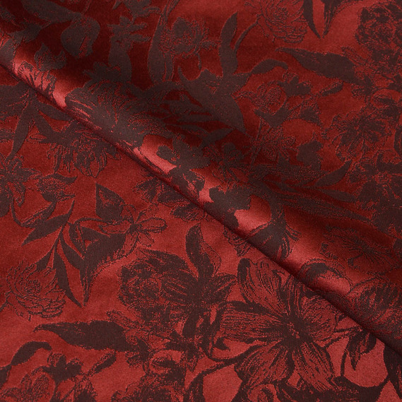 Тканина костюмна IDEIA Ірма жакард 1,5 м Бордо (2200004147055)