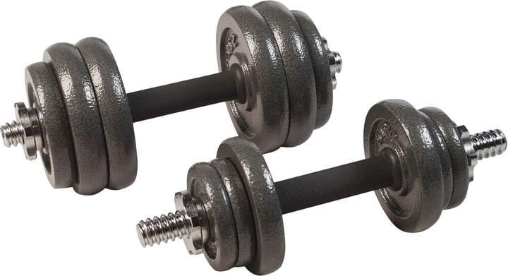 Набір регульованих гантелей TECOFIT 20 кг Чорний (TOP20066195)