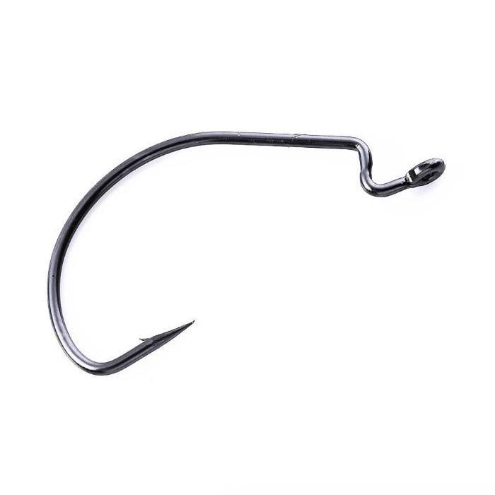 Крючок Офсетный Fox Worm Offset Hook OEM №2/0 1 шт. Черный (8888) - фото 4 Крючок Офсетный Fox Worm Offset Hook OEM №2/0 1 шт. Черный (8888) - фото 4