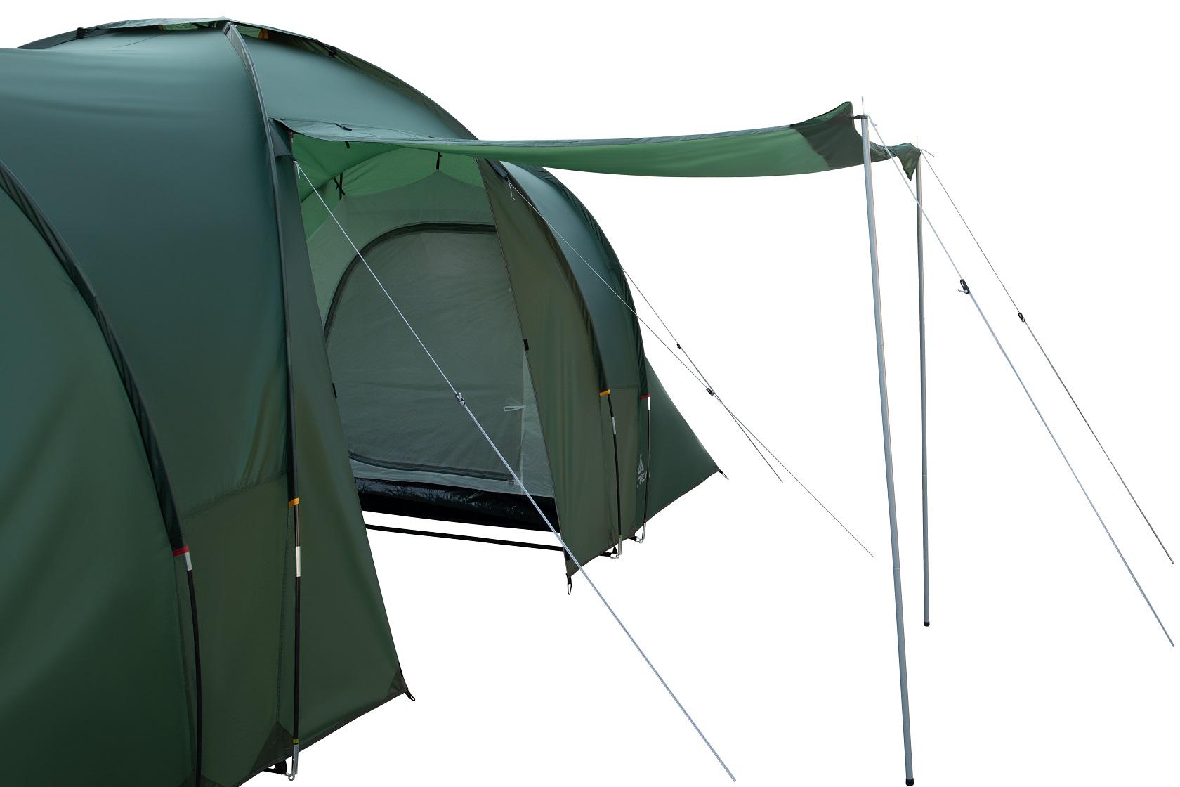 Палатка двухкомнатная с тамбуром шестиместная Totem Hurone 6 v2 UTTT-035 (UTTT-035) - фото 12 Палатка двухкомнатная с тамбуром шестиместная Totem Hurone 6 v2 UTTT-035 (UTTT-035) - фото 12