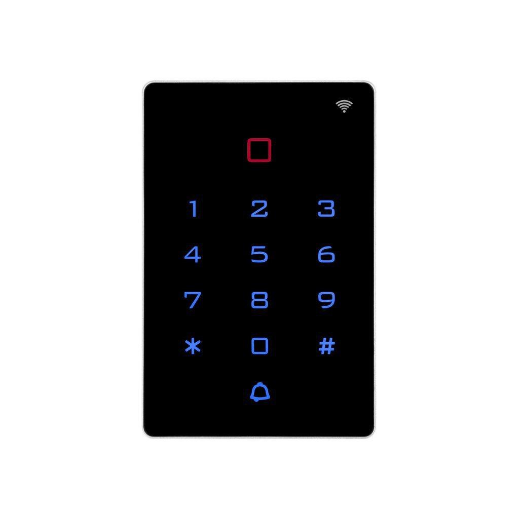 Контроллер доступа GreenVision GV-CEM-008-T12EM-W накладной с Wi-Fi IP67 12В пластик Черный (622752)