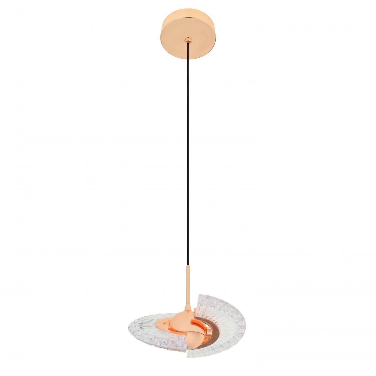 Светильник подвесной потолочный Brille BR-01 481S/1 12 W Gold