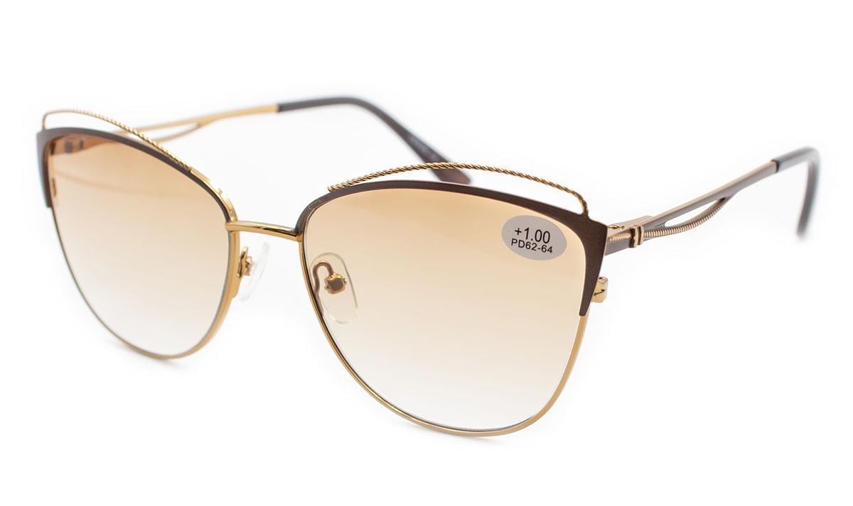 Окуляри для зору в металевій оправі Verse 320171-c2 тон +2,75 (103511324)