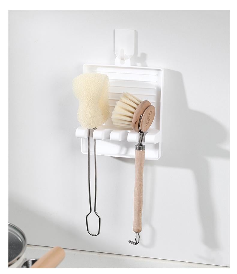 Підставка для кухонного приладдя з пазами та гачком (U9370) - фото 8