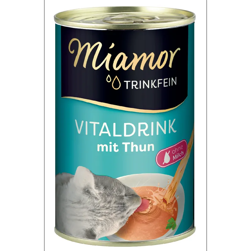 Напиток для кошек Miamor Trinkfein Vitaldrink Thun с тунцем 135 мл (30329203)