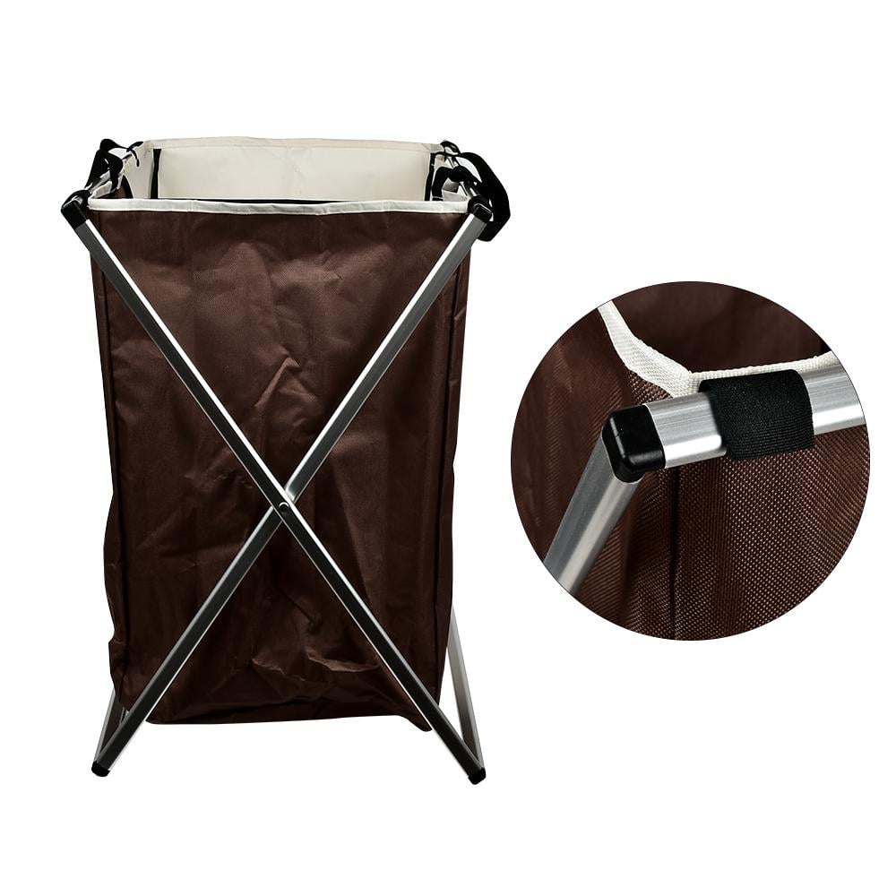 Корзина Light&Dark R32366 для хранения одежды и игрушек металл/полиэстер 59x40x57 см Коричневый/Белый (624000) - фото 2 Корзина Light&Dark R32366 для хранения одежды и игрушек металл/полиэстер 59x40x57 см Коричневый/Белый (624000) - фото 2