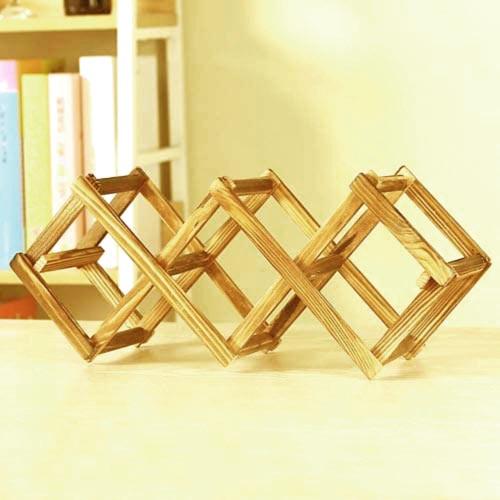 Полка для вина настольная Лилиан 3 Сиена (Впс-300805)