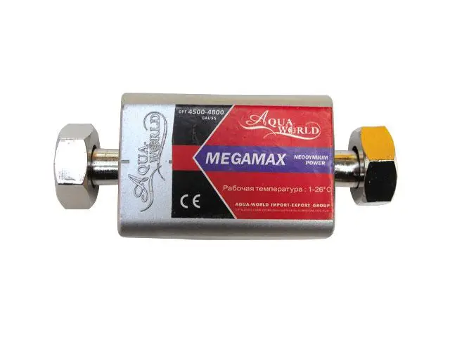 Магнітний фільтр магістральний Aqua-World 3/4 20 мм