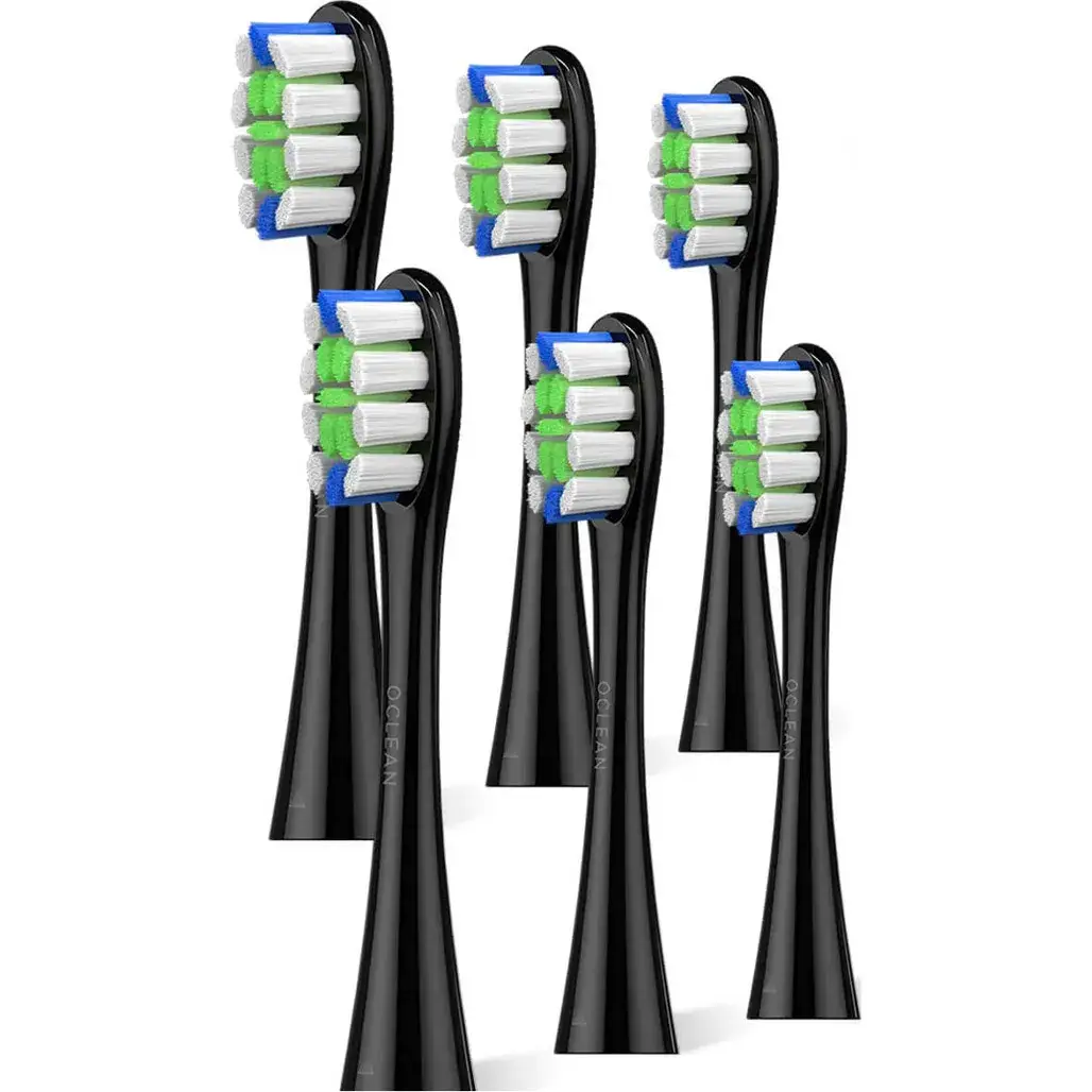 Насадки для зубной щетки Oclean Professional Clean Brush Head for On SE Air X F1 P1C5 B06 6 шт. Black