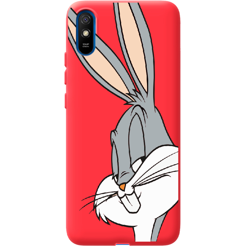 Чехол BoxFace Xiaomi Redmi 9A Lucky Rabbit Красный силикон (40304-bk81-41928)