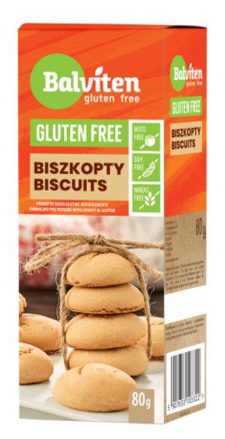 Печиво без глютену бісквітне BALVITEN Biscuits 80 г