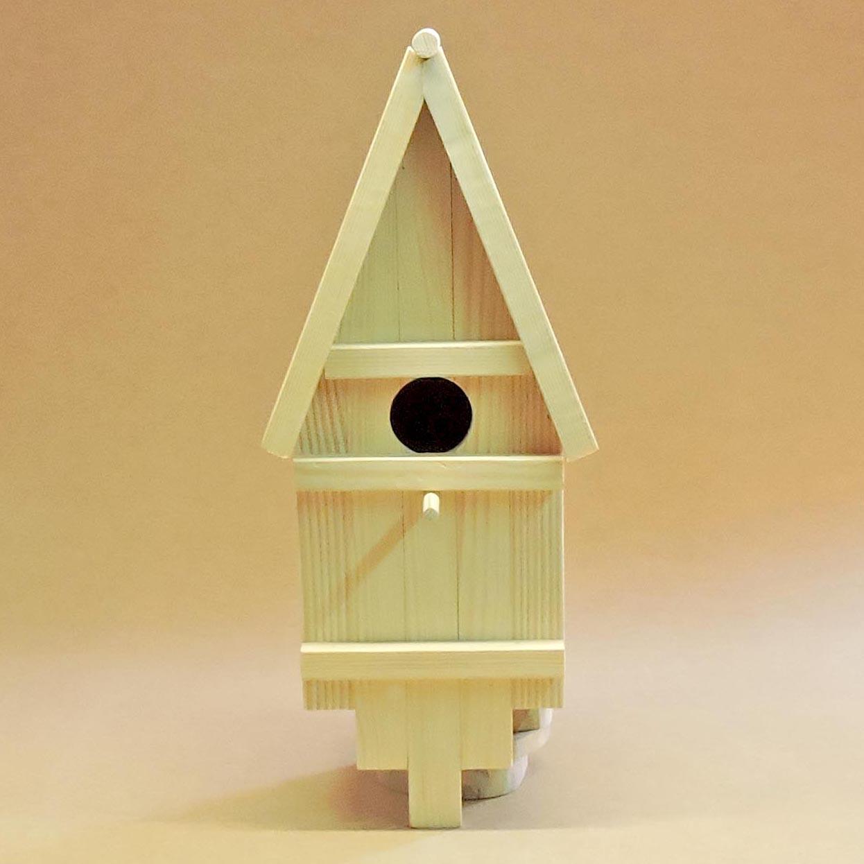 Шпаківня садова з дерева Дрозд Бланже (СКВ-002101) - фото 2 Шпаківня садова з дерева Дрозд Бланже (СКВ-002101) - фото 2