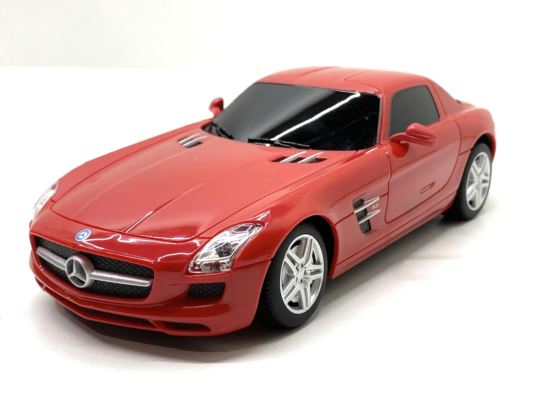 Машина на радиоуправлении Rastar Mercedes-Benz SLS AMG масштаб 1:24 Красный (40100)