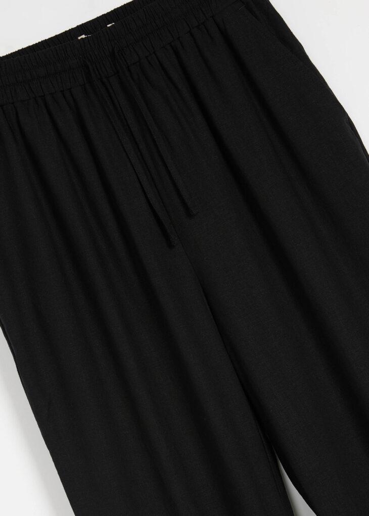 Брюки вільні жіночі Diverse LENEA р. 42 Чорний (5905384144447) - фото 6