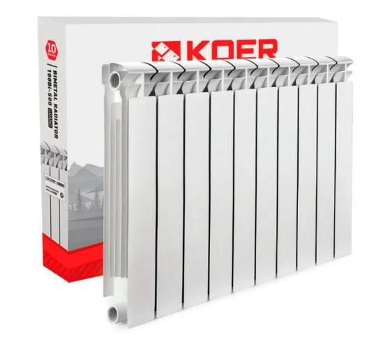 Радиатор биметаллический KOER 100 Bimetal-500 GRAND (KR5145)
