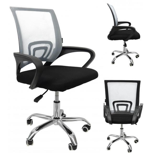 Кресло компьютерное офисное Bonro B-619 Серый (40030003) - фото 5 Кресло компьютерное офисное Bonro B-619 Серый (40030003) - фото 5