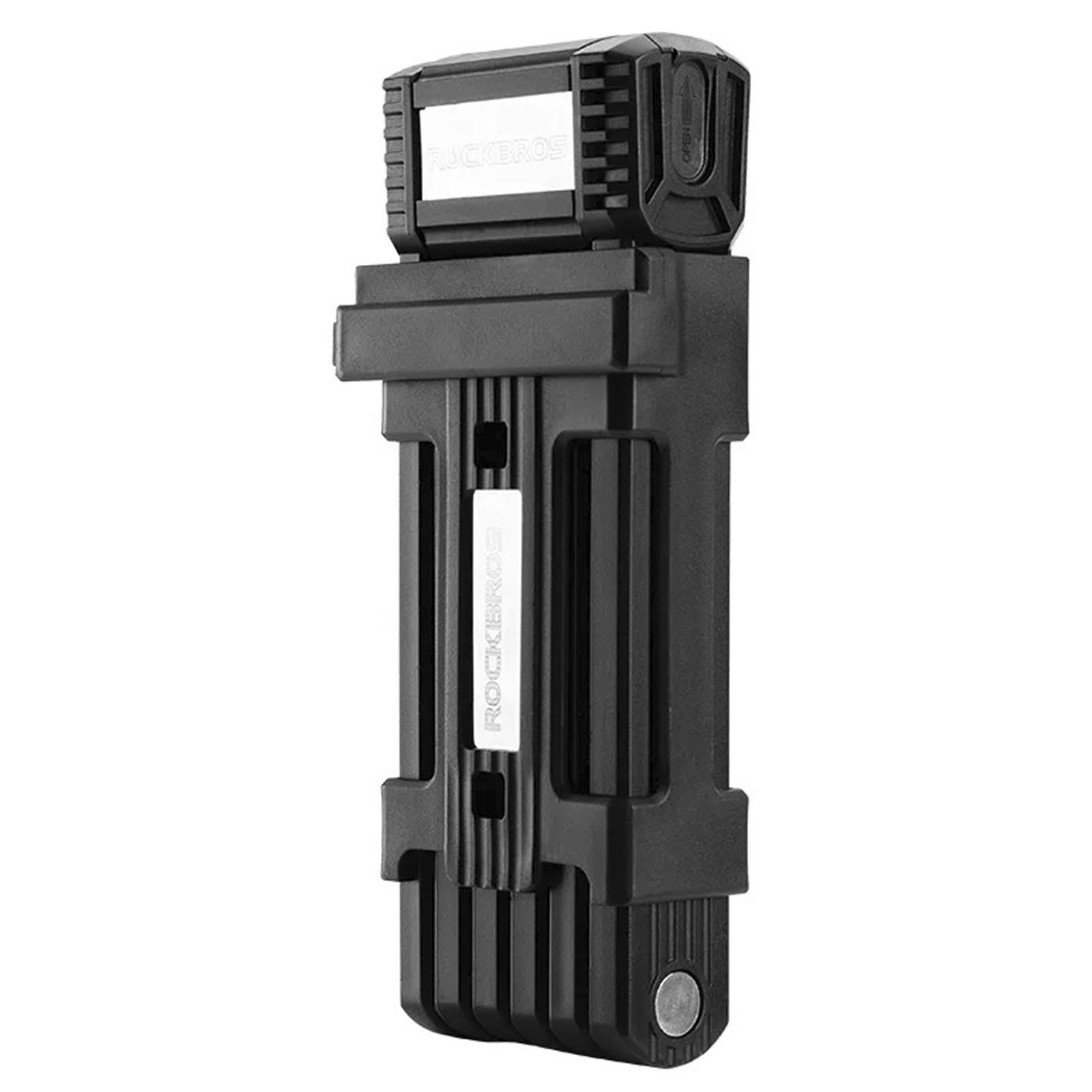 Замок сегментный на велосипед ROCKBROS WD3214 Черный (RB-WD3214-6592)