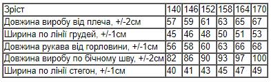 Костюм для дівчинки підлітковий Носи Своє 158 см Фіолетовий (6418-057-33-v11) - фото 6