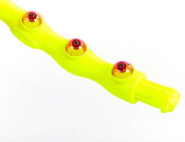 Обруч масажний Sport Hoop JS-6013 Рожево-жовтий (33429147) - фото 4