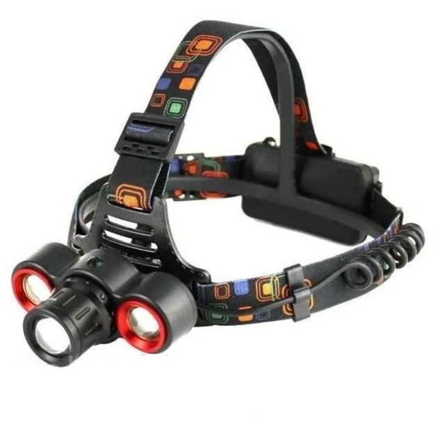 Ліхтар акумуляторний на голову Rablex RB108 T6+ZOOM