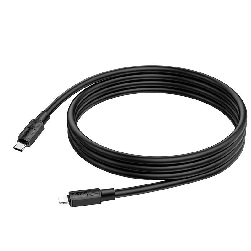 Кабель Hoco Type-C для Lightning Solid PD X84 1 м 20W Black (9822491) - фото 2