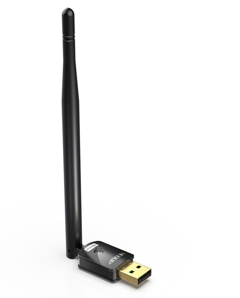 Внешний Wi-Fi адаптер EDUP 150M 2,4GHz Black (EP-MS8551)