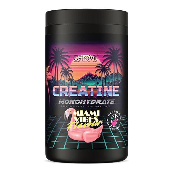 Креатин моногідрат OstroVit Creatine Monohydrate 500 г 125 порцій Miami Vibes (000020811) - фото 1