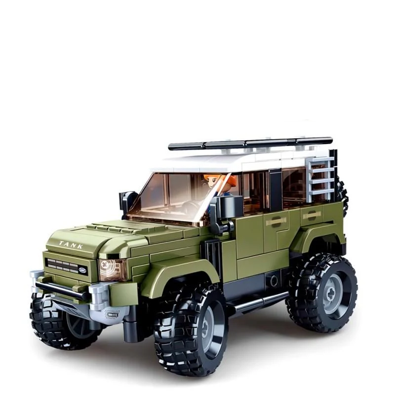 Конструктор Sluban Танк SUV Зелений (M38-B1015)