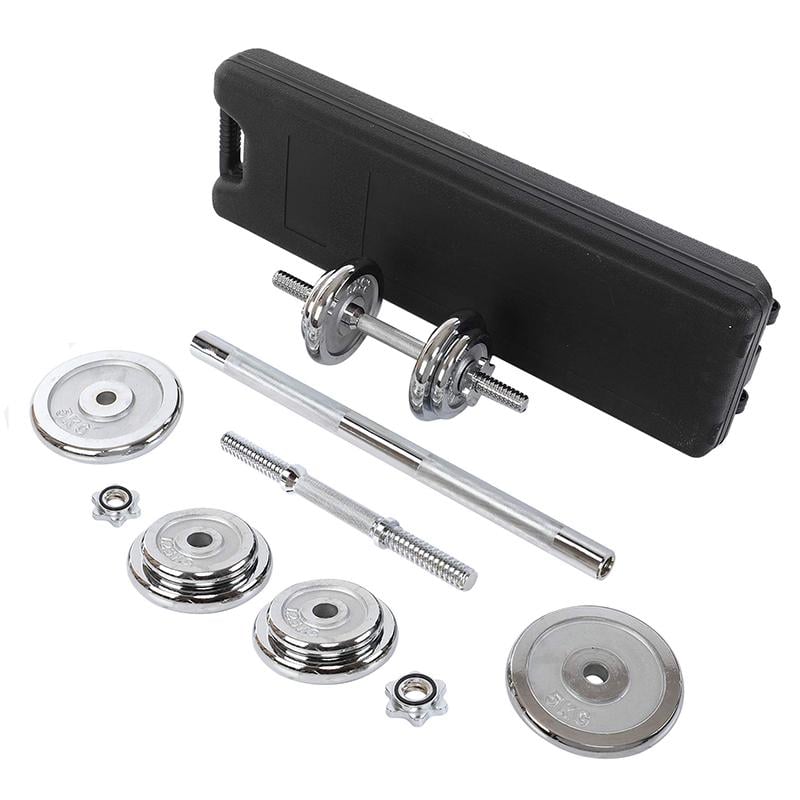 Набір гантелі розбірні в кейсі TA-9639 15 кг Срібний (56363256) - фото 10 Набір гантелі розбірні в кейсі TA-9639 15 кг Срібний (56363256) - фото 10