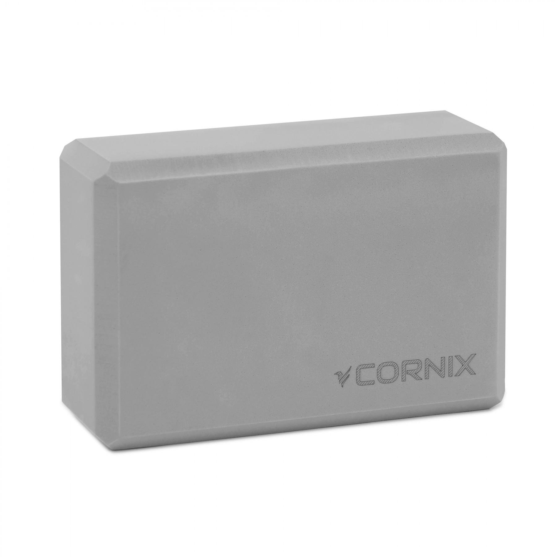 Блок для йоги Cornix EVA XR-0105 Grey (39246) - фото 1