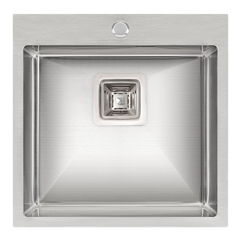 Мойка кухонная Q-tap DK5050 Satin 2,7/1,0 мм (QTDK50502710)