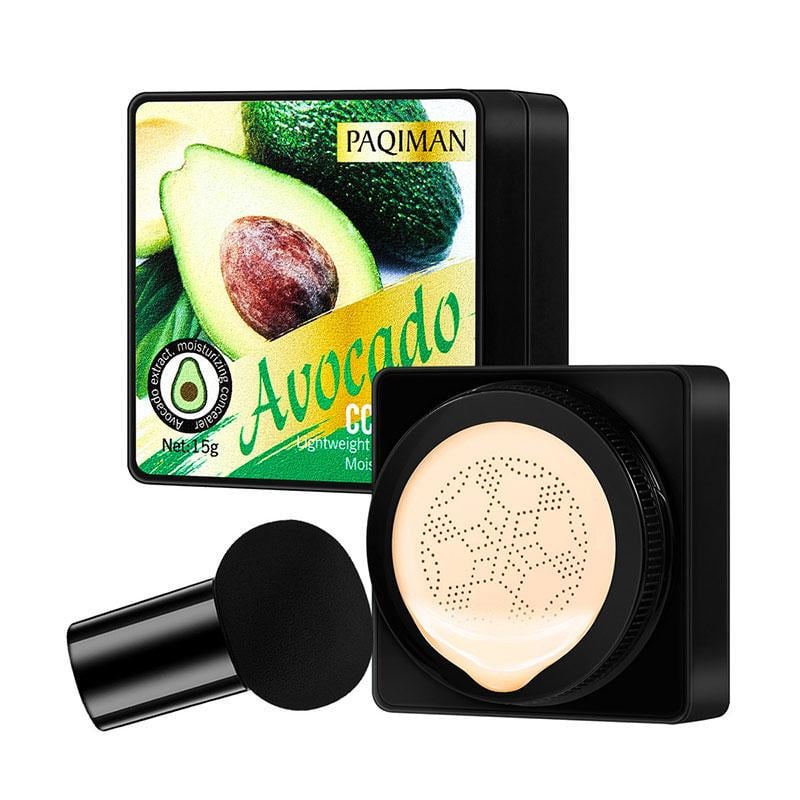 Тональный крем кушон O'CHEAL AVOCADO тон 01 натуральный тон 02 айвори CC moisturizing 20 мл (0404022)