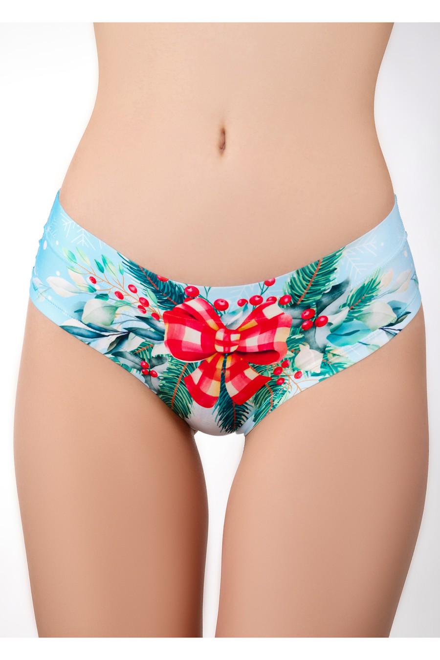 Трусики слип Mememe р. 2/S микс Голубой (65310)