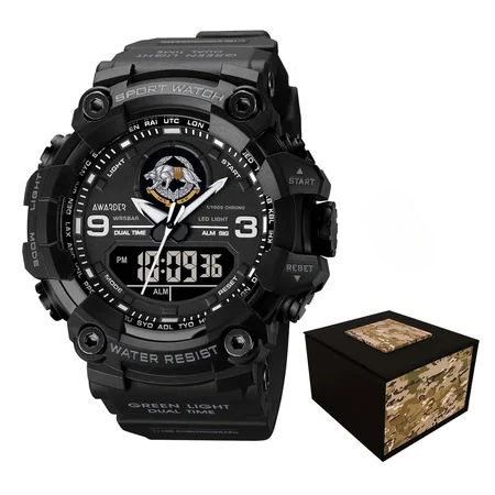 Наручные часы Awarder 001BKSSO ССО Черный (425)