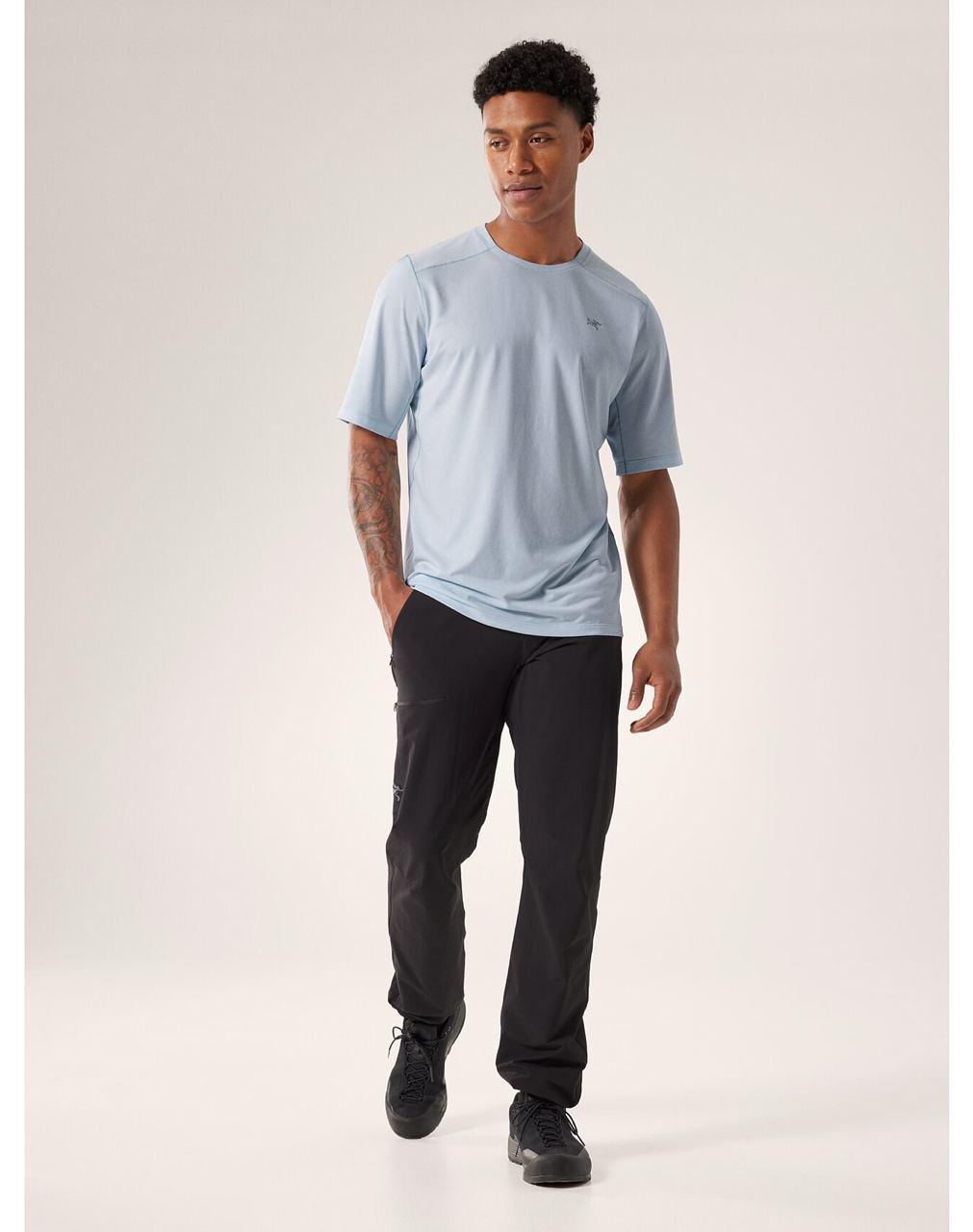 Футболка Arcteryx Cormac Crew Neck Shirt Ss Men's Daybreak Heather L (Х000007664-DH-L) - фото 5