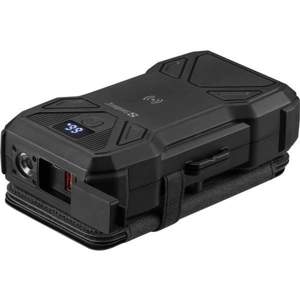 Повербанк Sandberg 5-Panel 2xUSB Type-C In/Out с солнечной батареей 8W PD 27000 mAh Black (421-06)