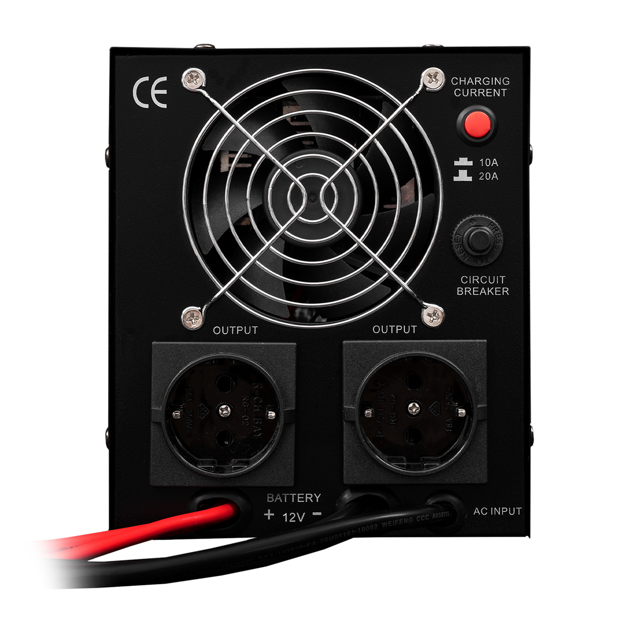 Источник бесперебойного питания LogicPower LPY-PSW-1000VA/700 Вт 10A/20A с правильной синусоидой 12V (29190584) - фото 4 Источник бесперебойного питания LogicPower LPY-PSW-1000VA/700 Вт 10A/20A с правильной синусоидой 12V (29190584) - фото 4