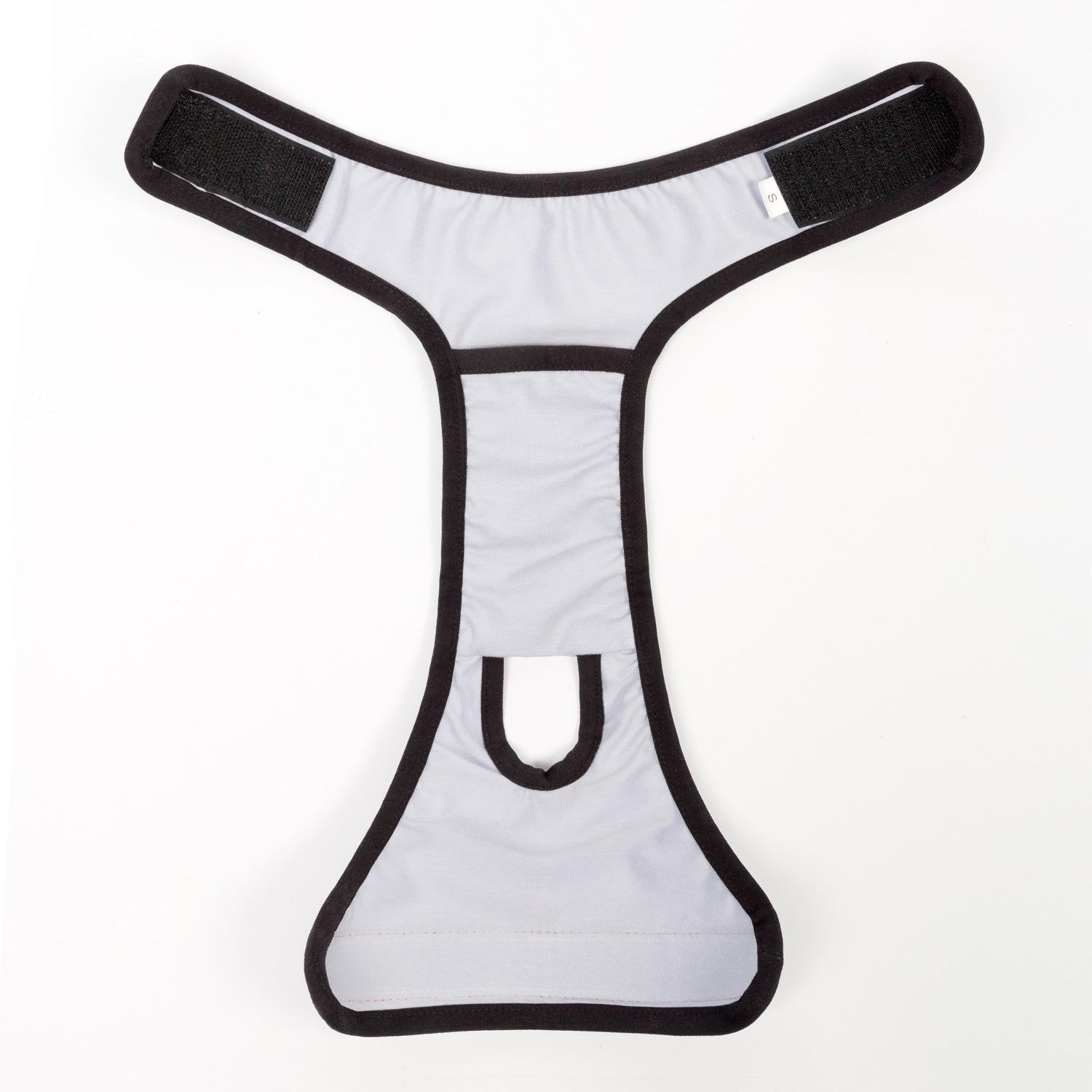 Труси гігієнічні для котів та собак Waudog Vet на липучках XXS Сірий (2495453425) - фото 12