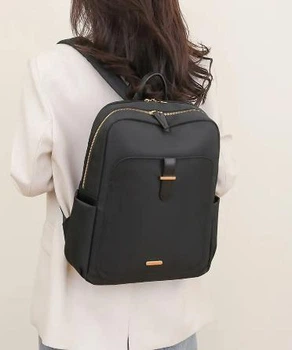 Рюкзак нейлоновый для ноутбука 14-15" Черный (n344-1)