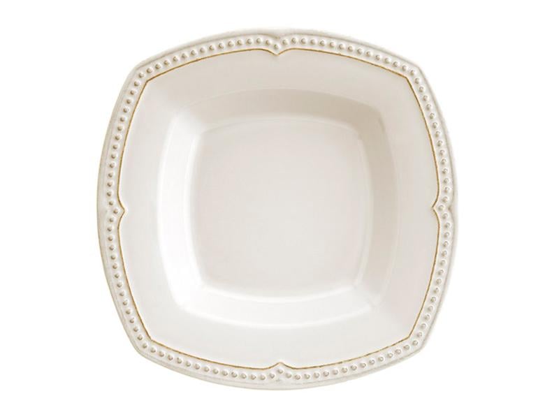 Тарелка глубокая керамическая Light House Алия 24 см Белый (942-045)