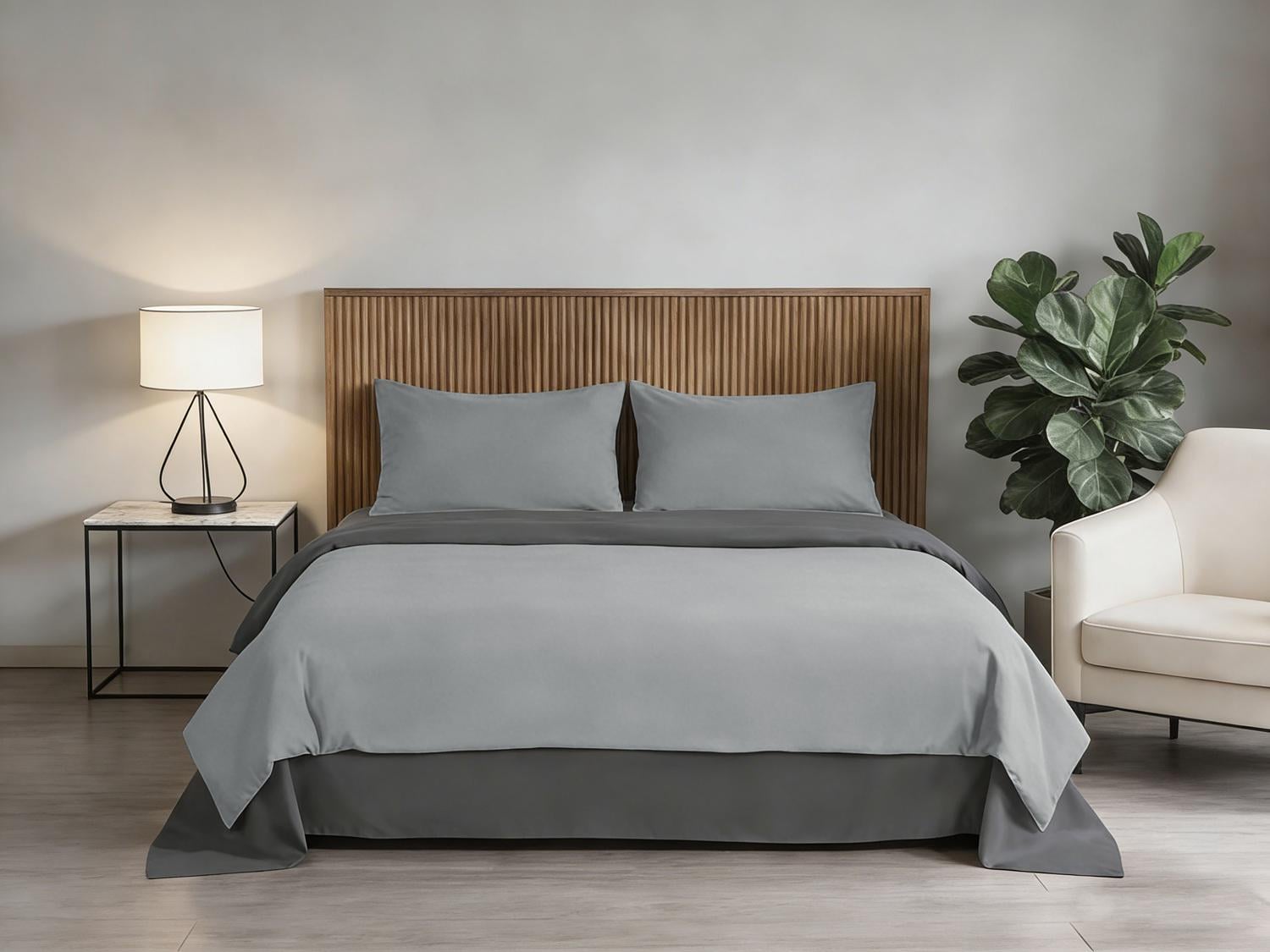 Комплект постільної білизни SOHO Євро 200х220 см Light gray/Dark gray (UG-PATTERN 23-E) Комплект постільної білизни SOHO Євро 200х220 см Light gray/Dark gray (UG-PATTERN 23-E)