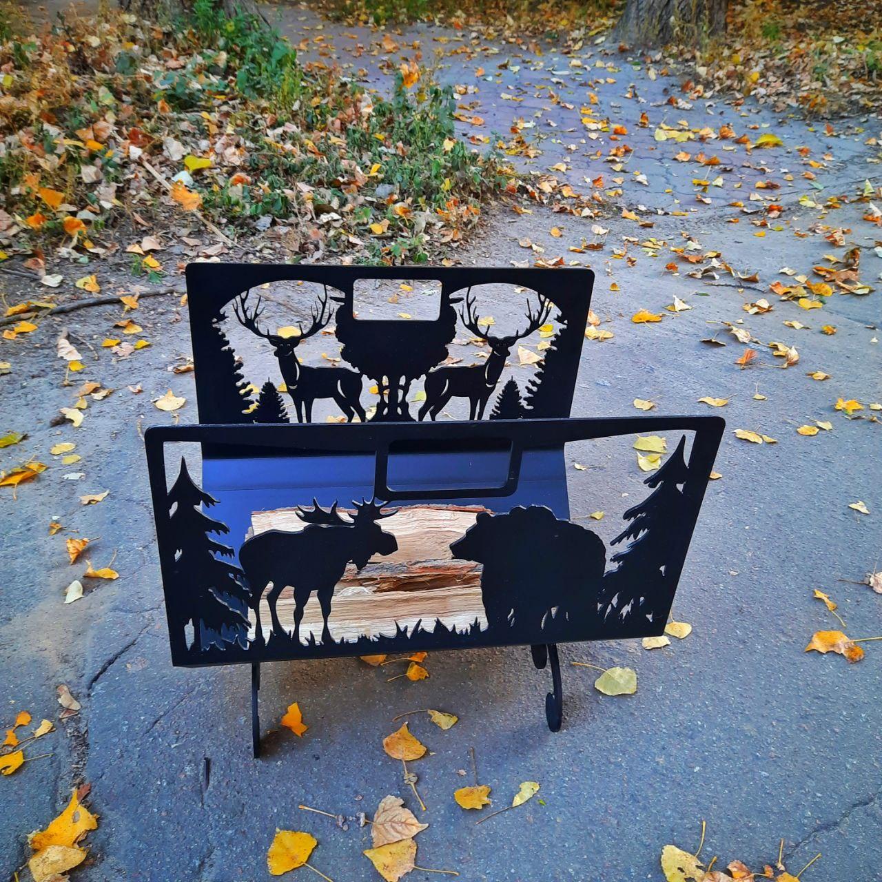 Поленница металлическая Лесная (PR8602)