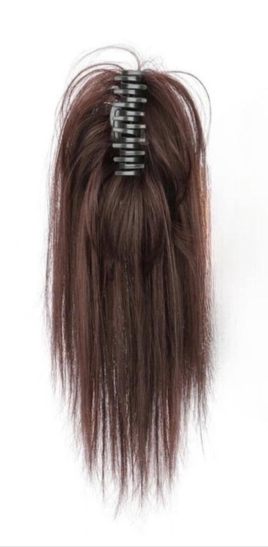 Хвост искусственный на крабике 40 см Каштановый (2798404751)