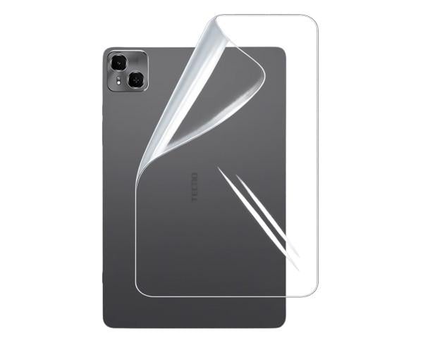 Пленка гидрогелевая противоударная Hydrogel Film для Tecno Megapad SE на заднюю панель 10,03x6,52x0,28 см Transparent