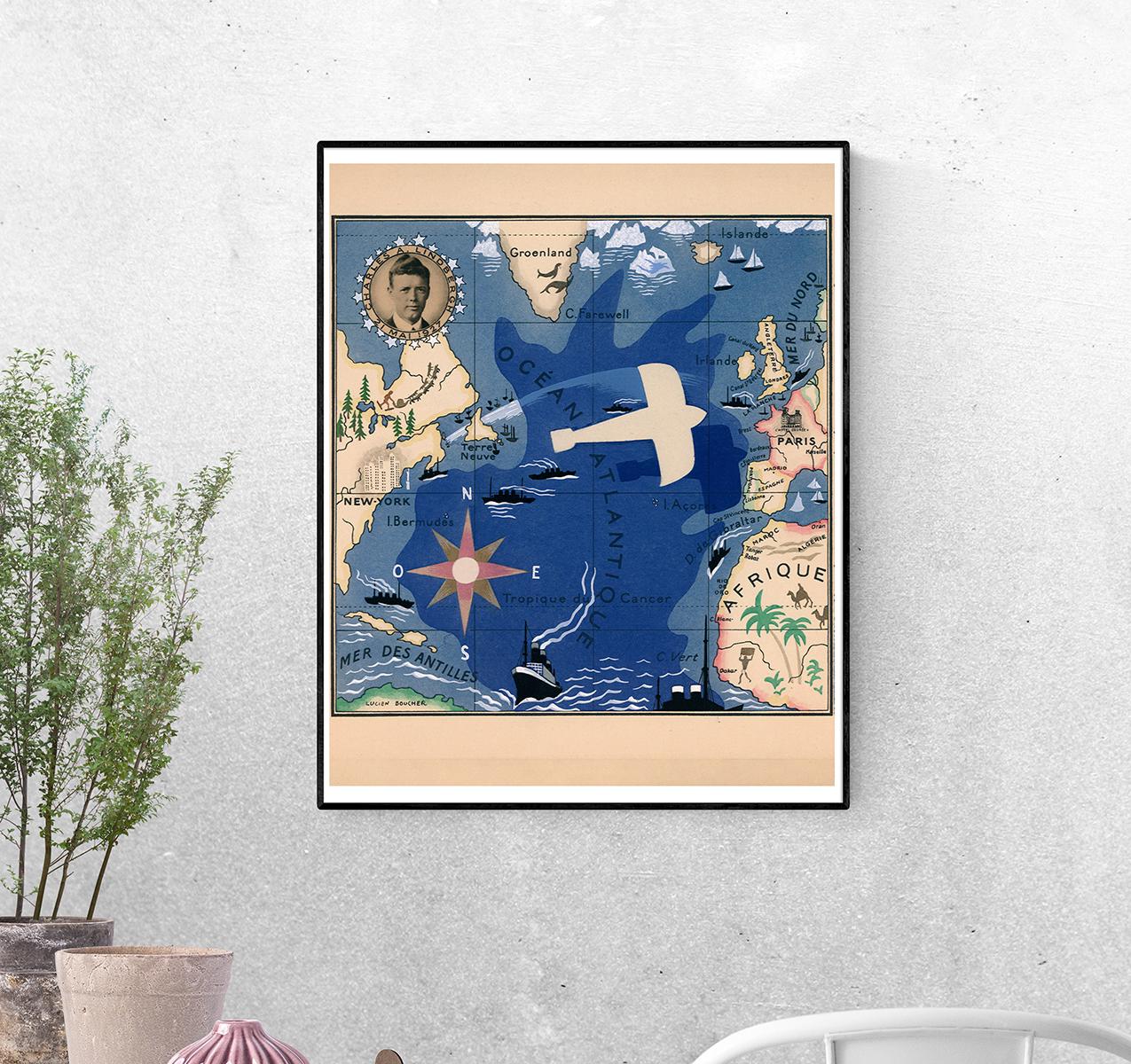 Постер Фашизм вчера и сегодня Внуки Чарльза Линдберга формат А-0