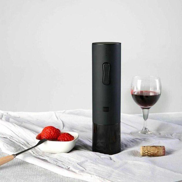 Штопор умный Huo Hou Electric Wine Bottle Opener Black (961452) - фото 4